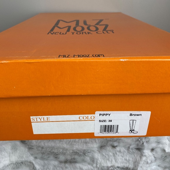 Miz Mooz Pippy Knee High Brown Leather Harness Boot - Size 8/EU 39 - Picture 5 of 14